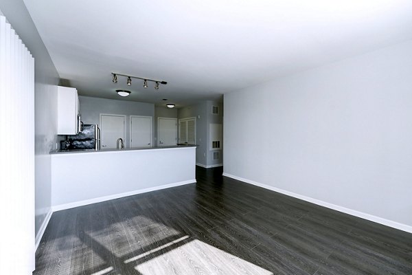 living room at Aventine at Fort Totten