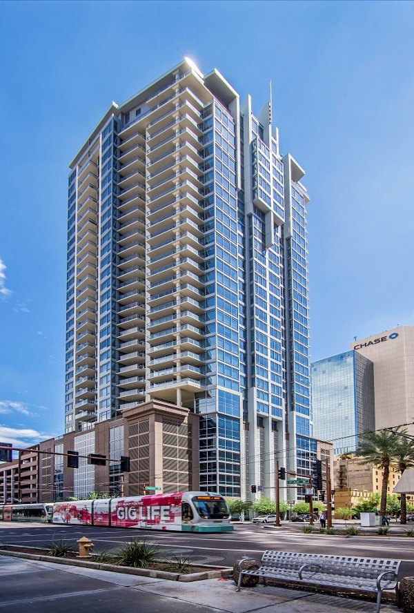 44 Monroe Apartments: Luxury high-rise building in the heart of downtown, offering premium living spaces and modern amenities