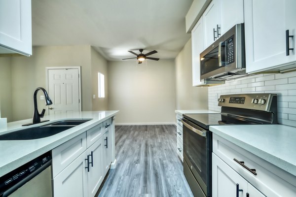 kitchen at Hayden Park Apartments