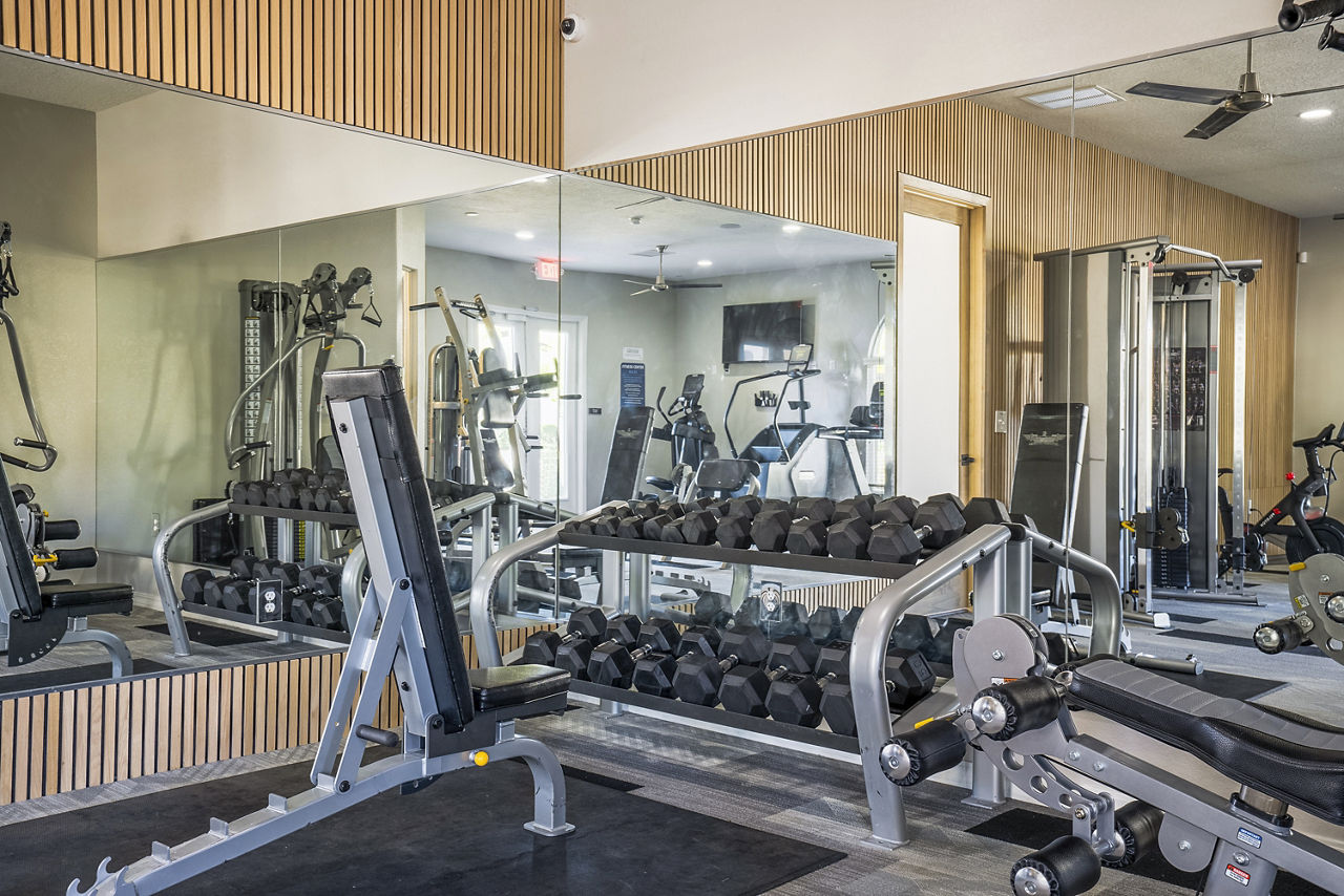 Gym at Cantata At The Trails (3 of 3)