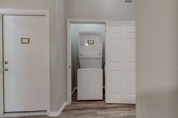 laundry room at Cantata at the Trails Apartments