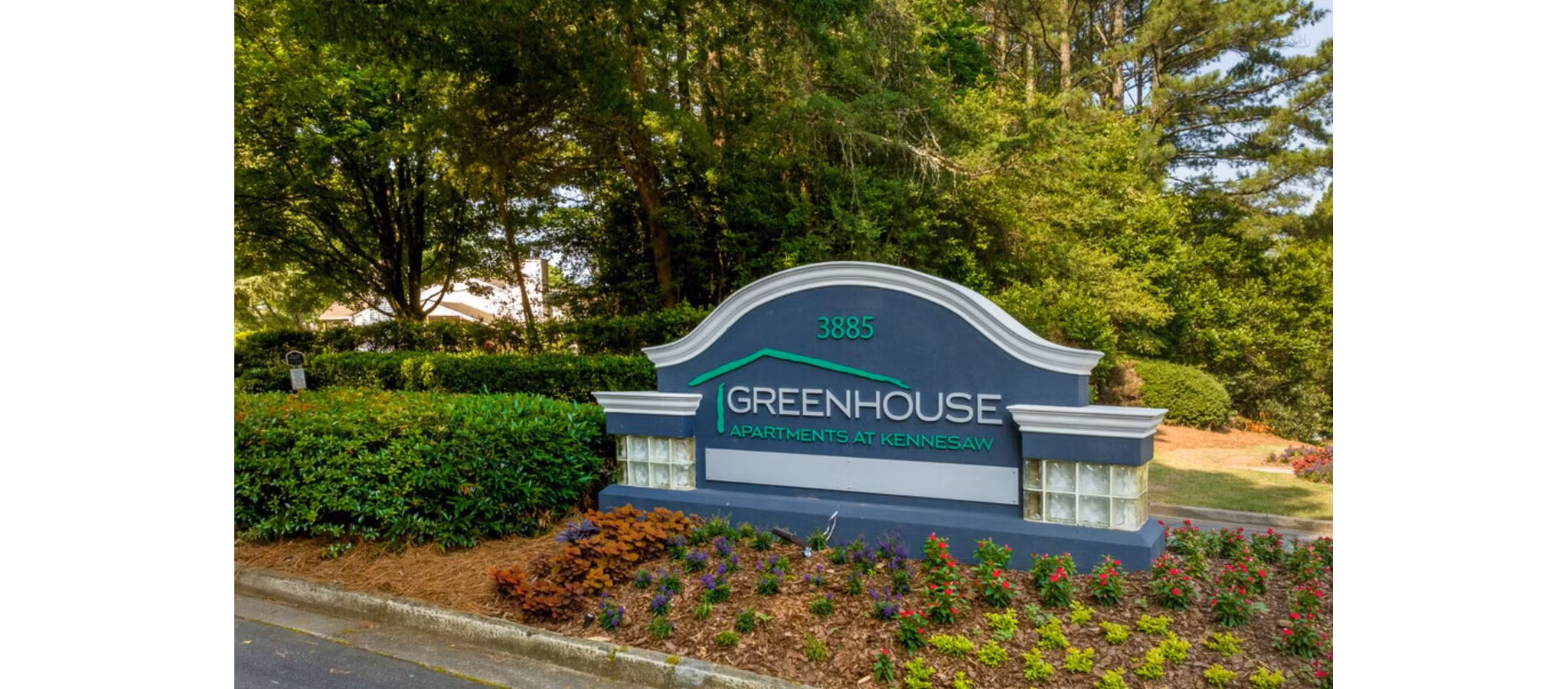 exterior at Greenhouse Apartments