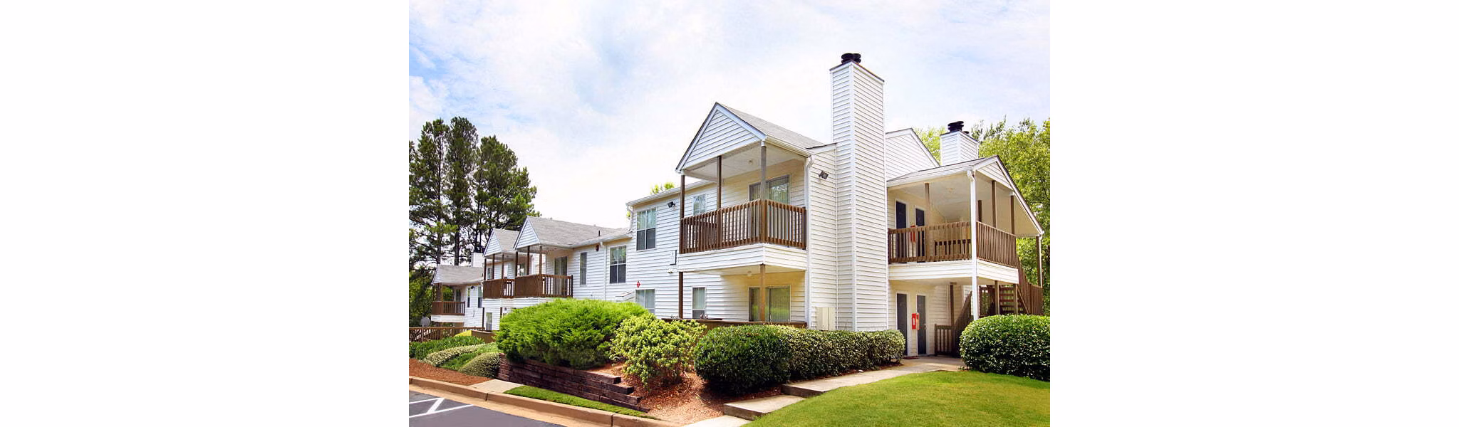 exterior at Greenhouse Apartments
