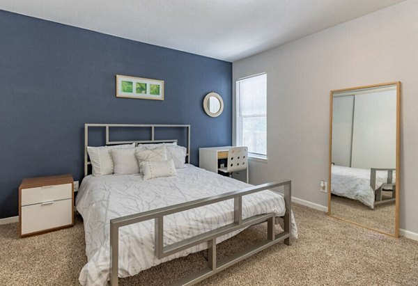 bedroom at Greenhouse Apartments
