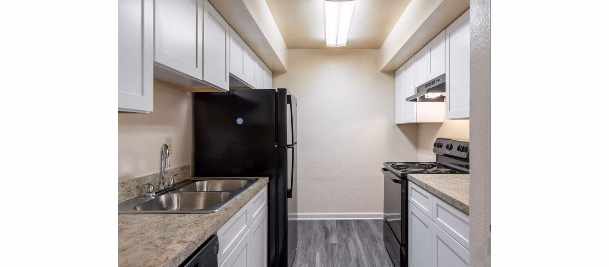 kitchen at Greenhouse Apartments