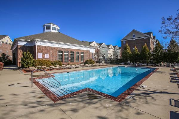 pool at The Pointe at New Town Apartments
