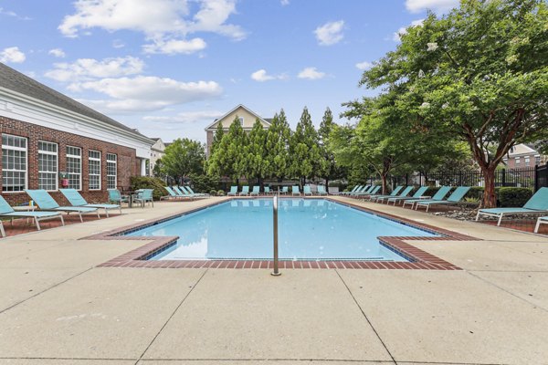 pool at The Pointe at New Town Apartments