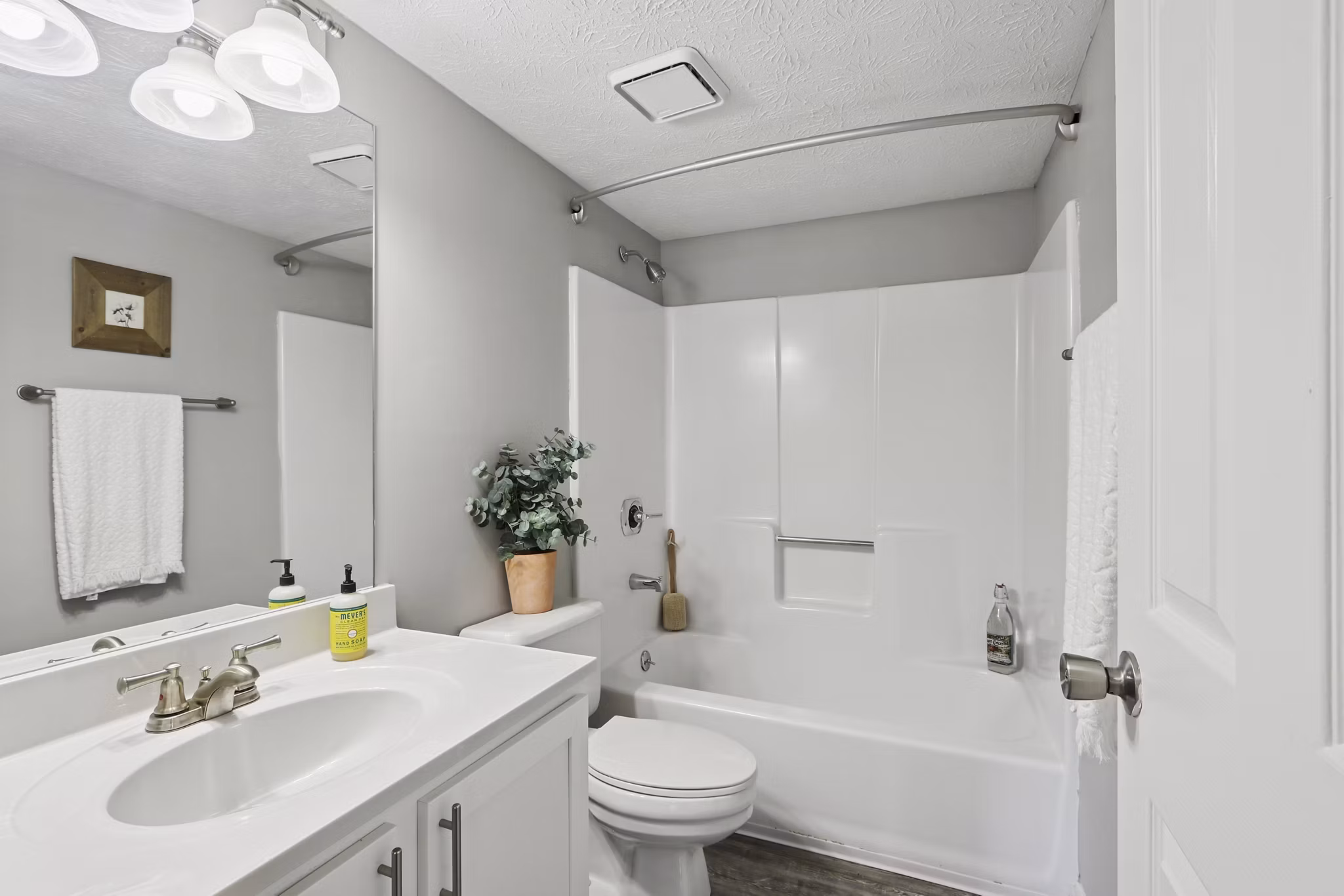 bathroom at Mallard Crossing at St. Matthewsb Apartments