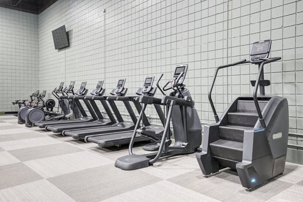 fitness center at Mallard Crossing at St. Matthews Apartments