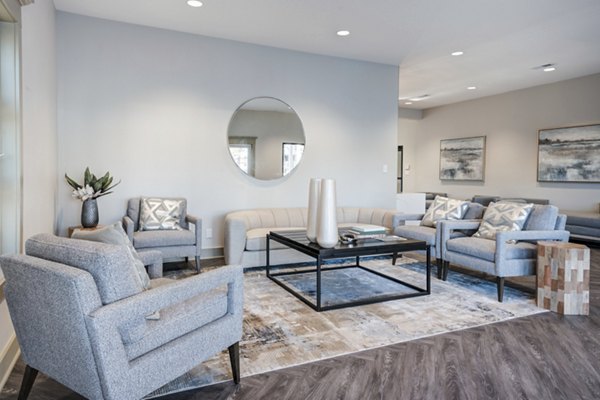 living room at Mallard Crossing at St. Matthews Apartments