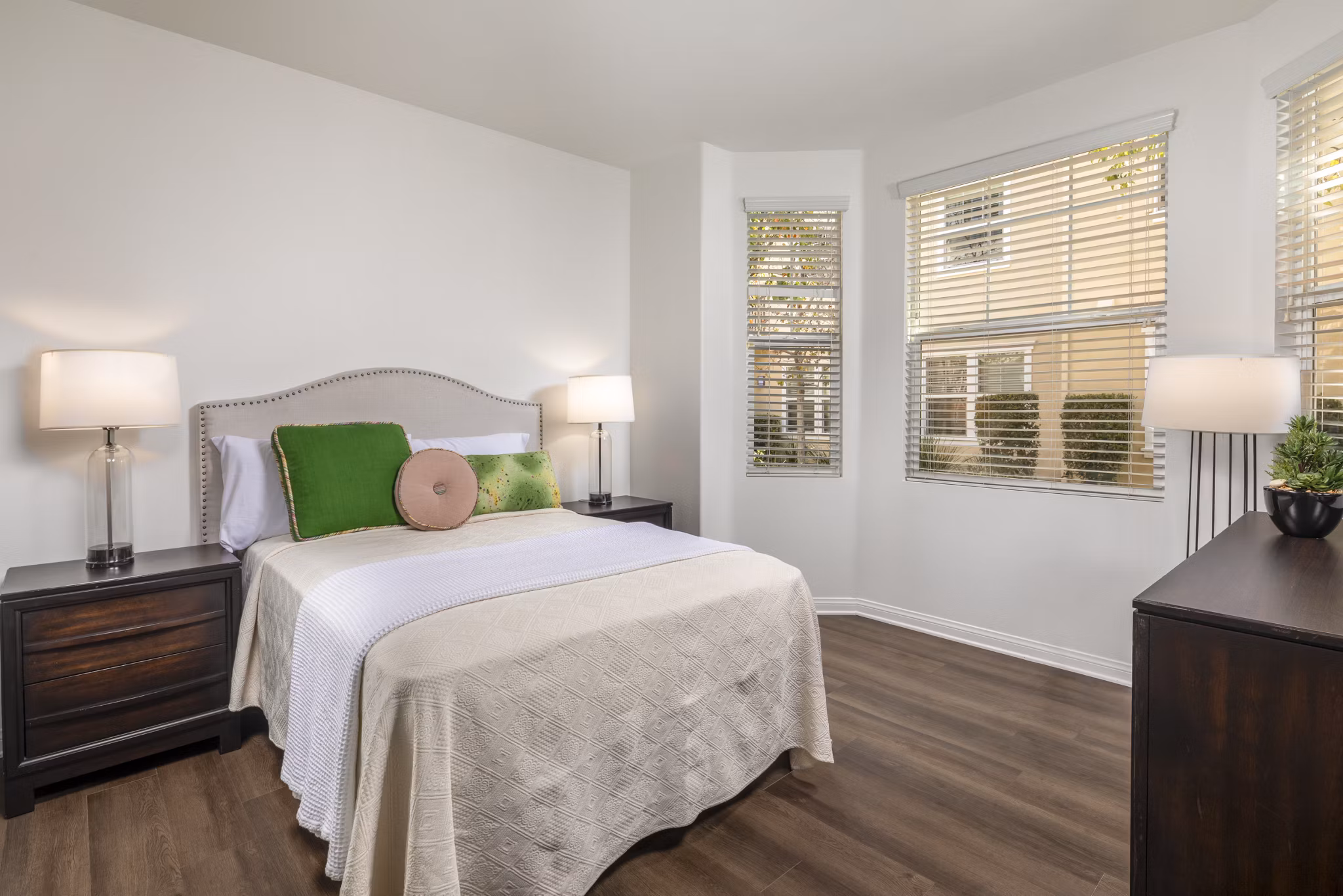 Bedroom at Coventry Court Luxury Senior Apartments
