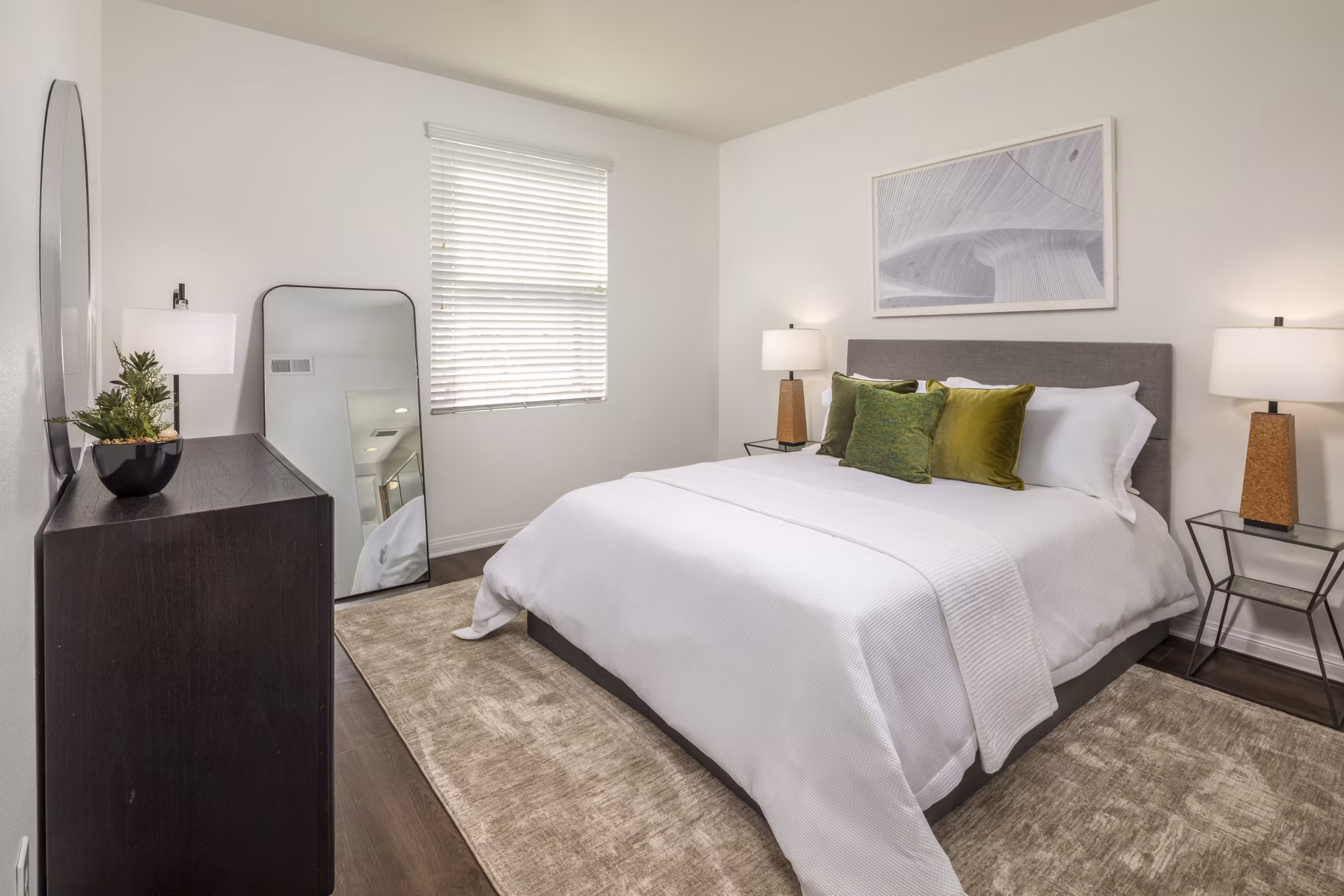 Bedroom at Coventry Court Luxury Senior Apartments