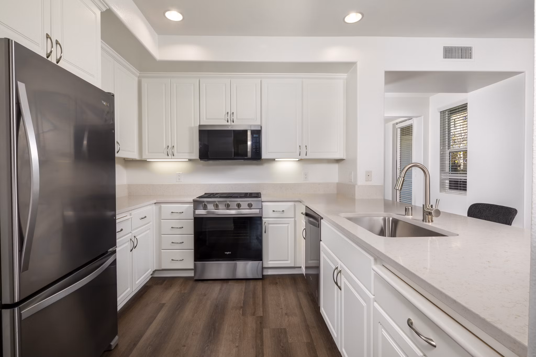 Kitchen at Coventry Court Luxury Senior Apartments