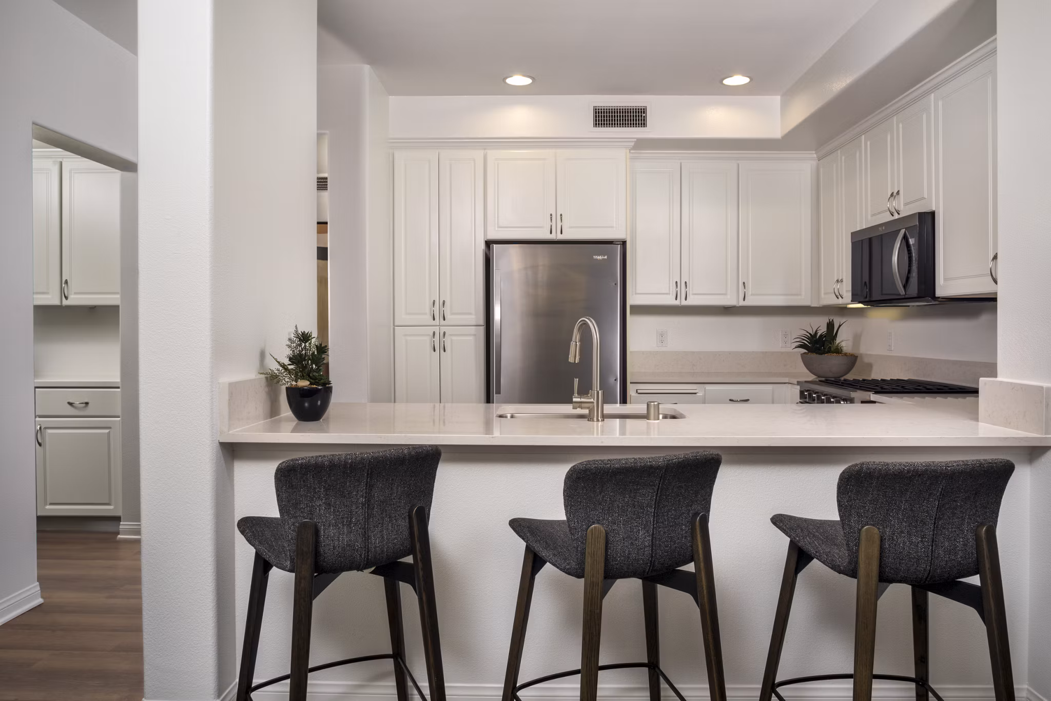 Kitchen at Coventry Court Luxury Senior Apartments