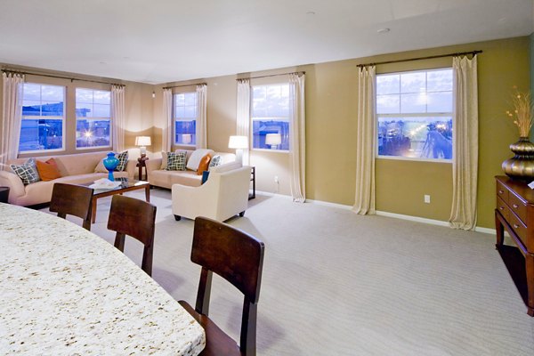 living room at Coventry Court Luxury Senior Apartments