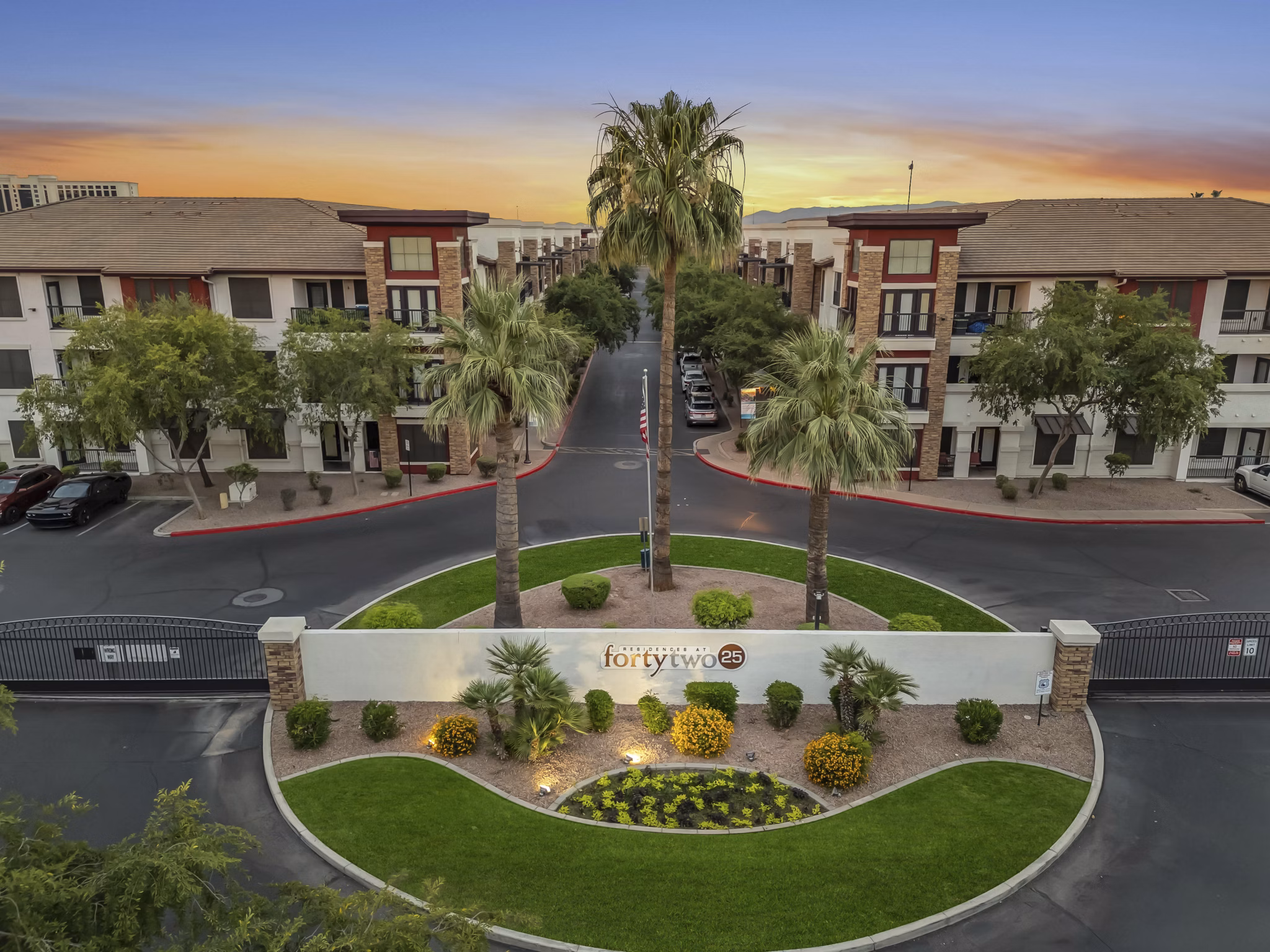 building/exterior at Residences at 4225 Apartments