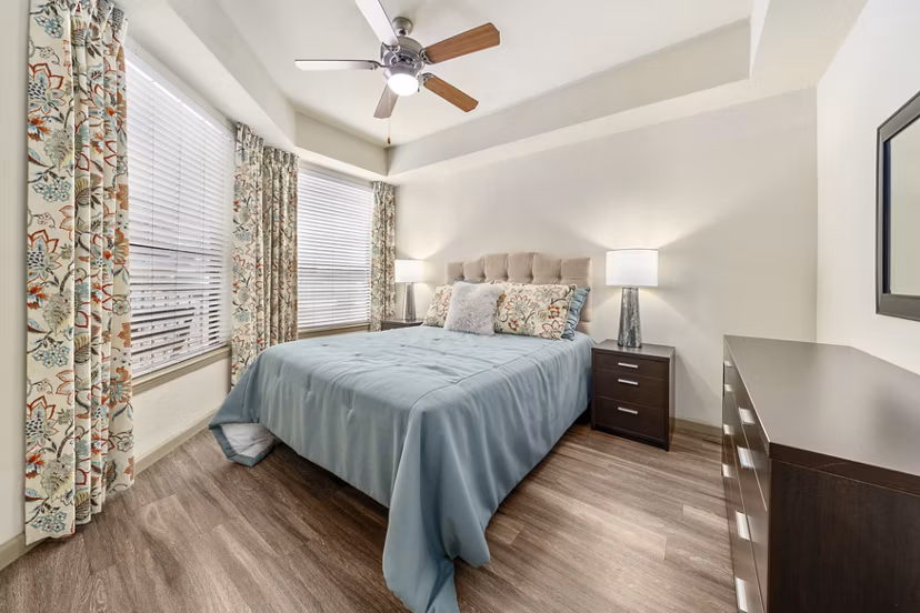 bedroom at Residences at 4225 Apartments