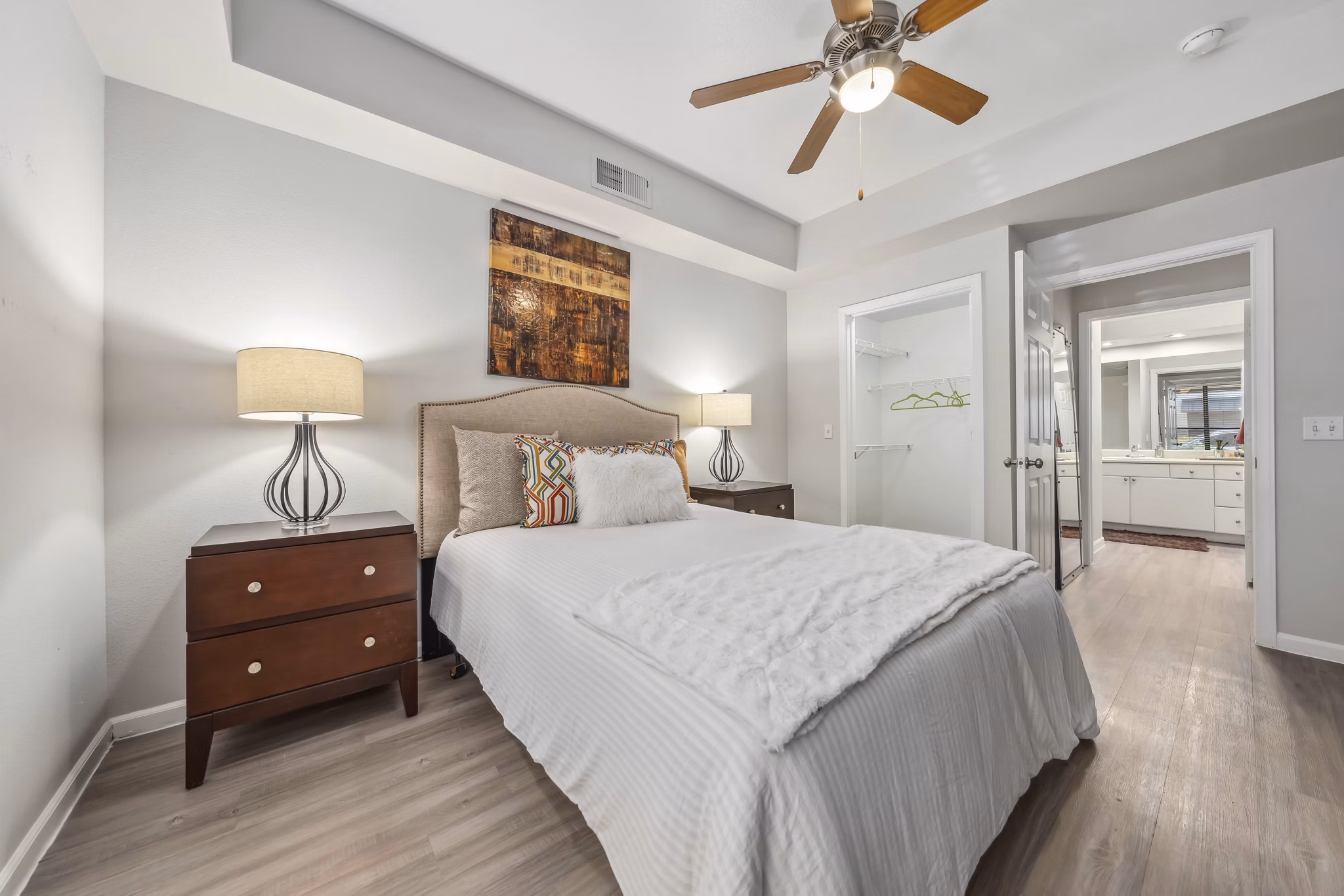 bedroom at Residences at 4225 Apartments