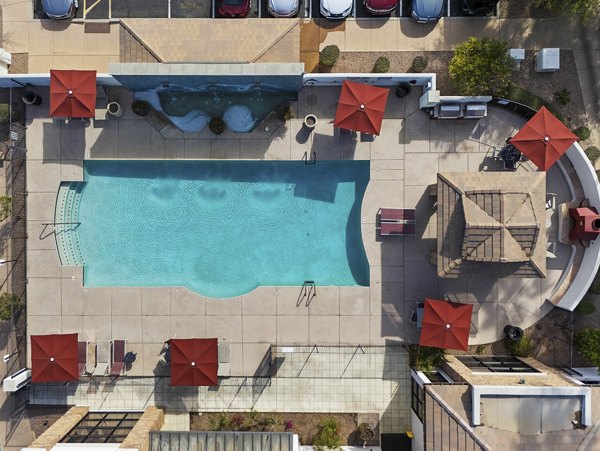 pool at Residences at FortyTwo25 Apartments