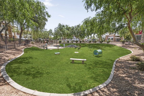 dog park at Residences at FortyTwo25 Apartments