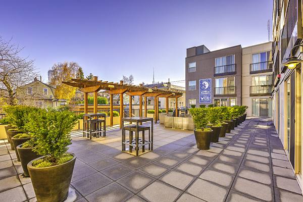 patio at The Queen Anne Collection - Towne