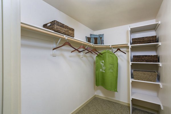 closet at Solera Apartments