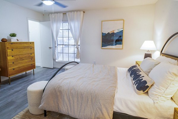 bedroom at The Patten West Apartments
