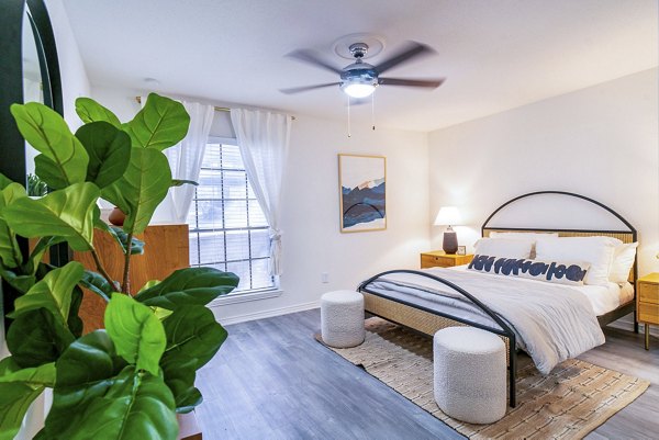 bedroom at The Patten West Apartments