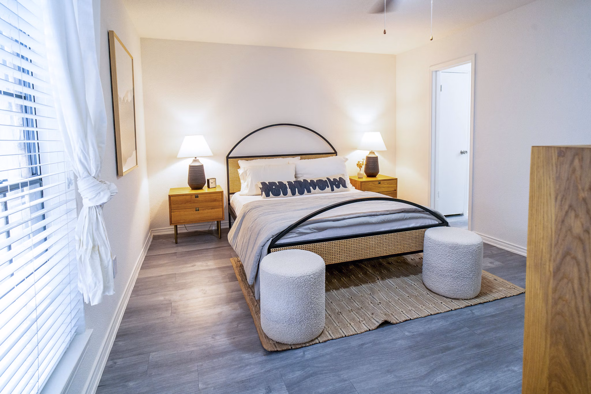 bedroom at The Patten West Apartments