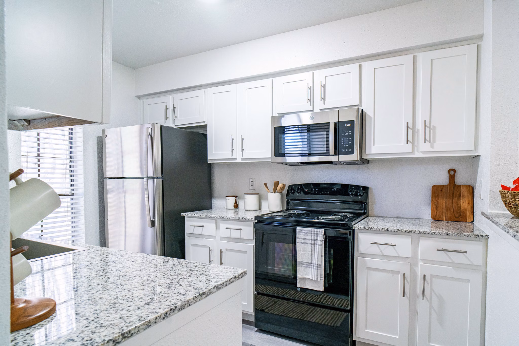 kitchen at The Patten West Apartments