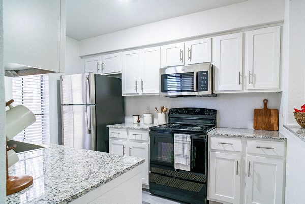 kitchen at The Patten West Apartments
