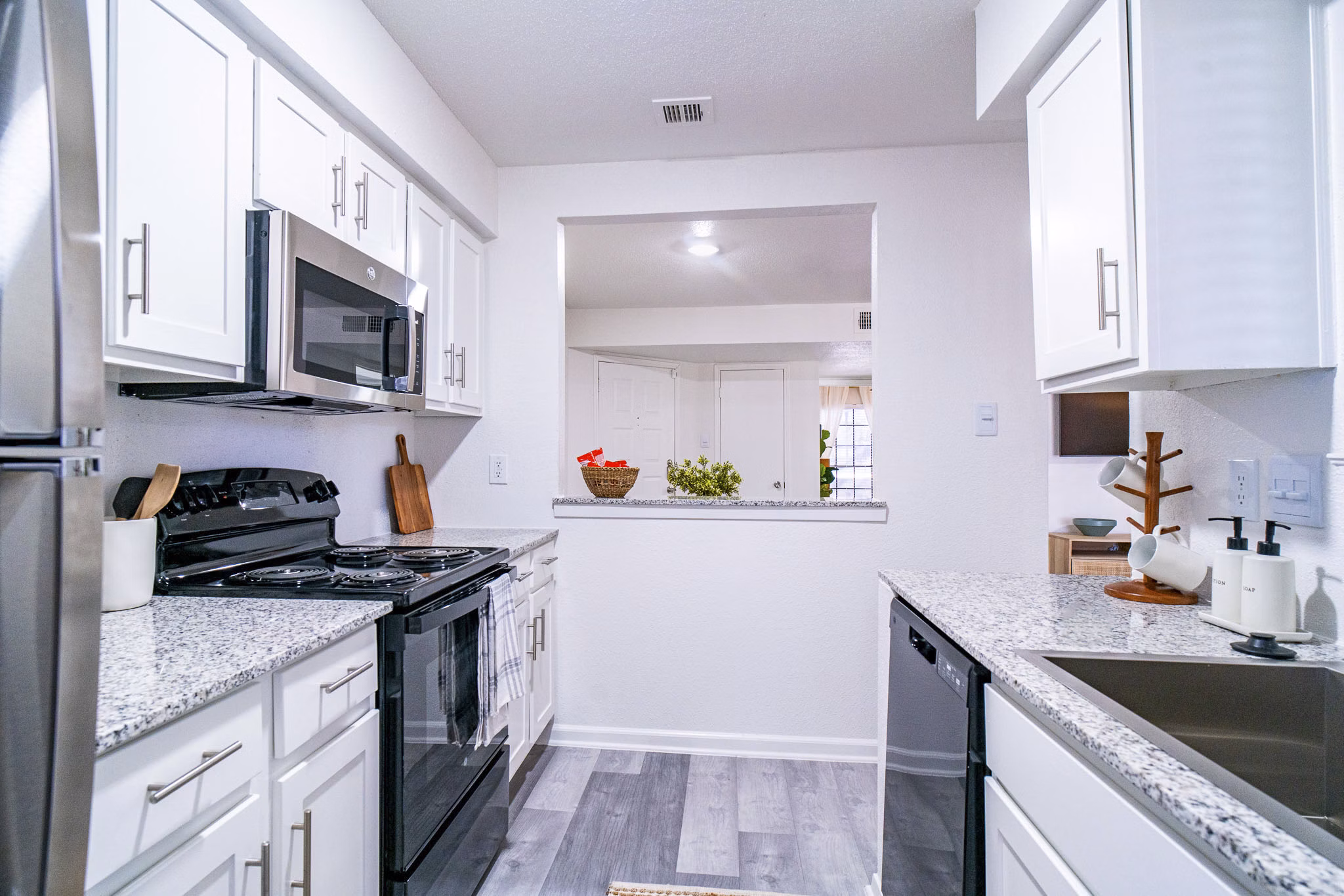kitchen at The Patten West Apartments