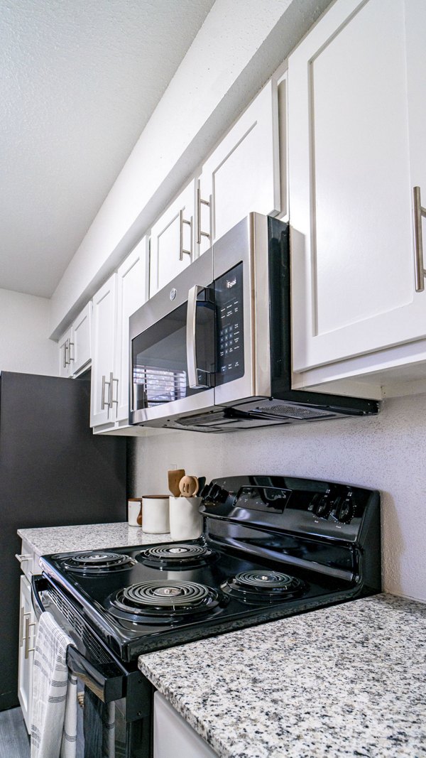 kitchen at The Patten West Apartments