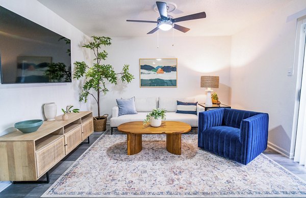 living room at The Patten West Apartments