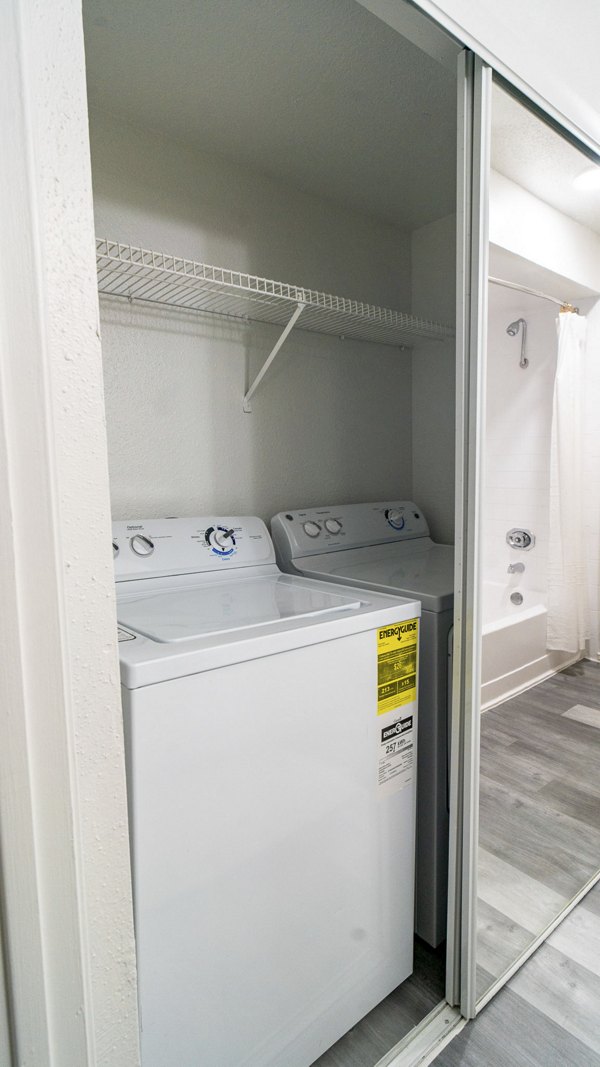 laundry room at The Patten West Apartments