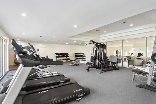 State-of-the-art fitness center with modern equipment at Coventry Park Apartments