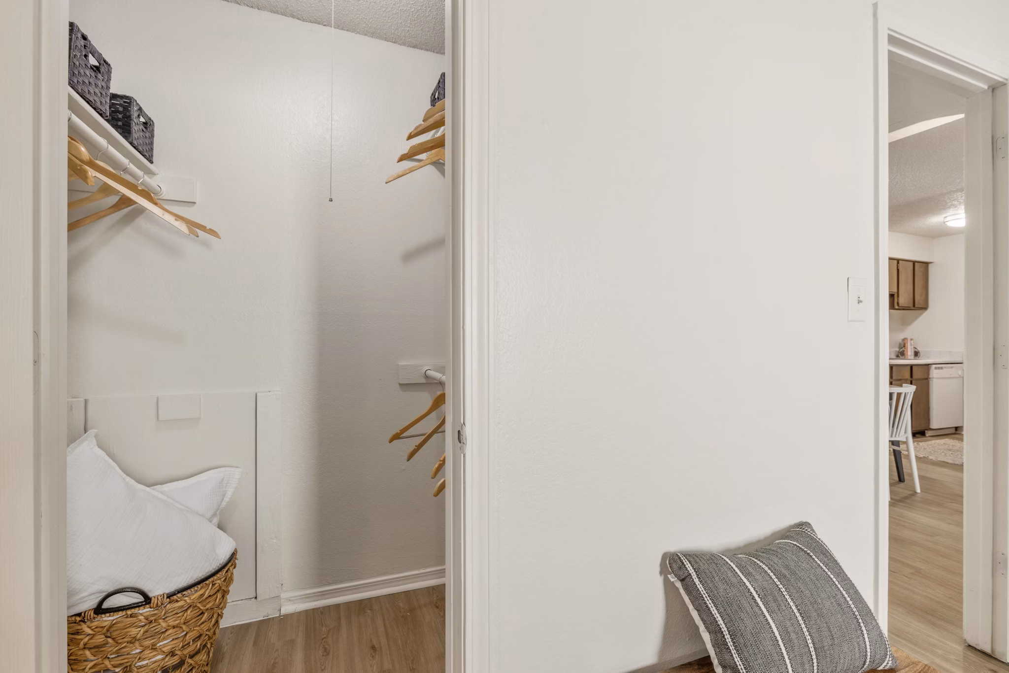 Cascades at Southern Hills: Walk-in closet with ample storage space