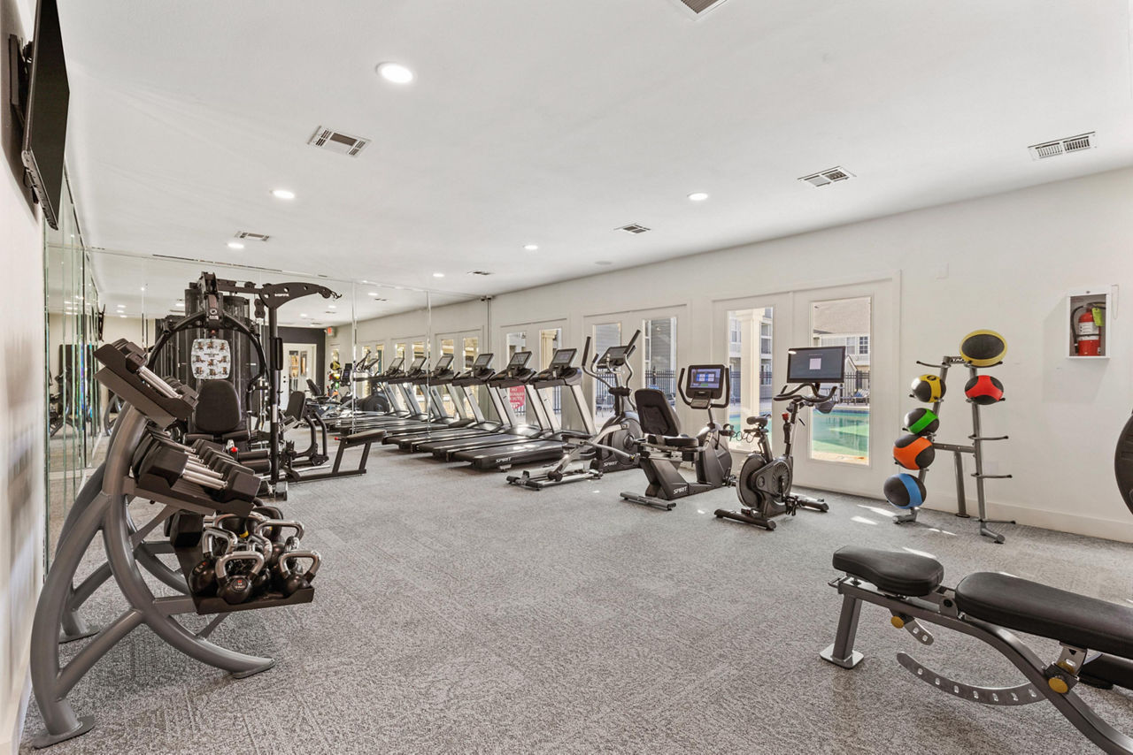 Gym at Cascades At Southern Hills Apartments (1 of 6)