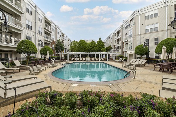 pool at Oberlin Court Apartments