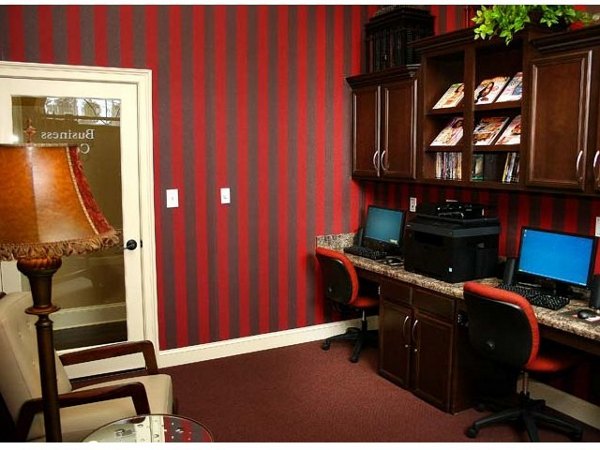 Clubhouse featuring luxurious interior and modern decor at Villas at Loganville luxury apartments