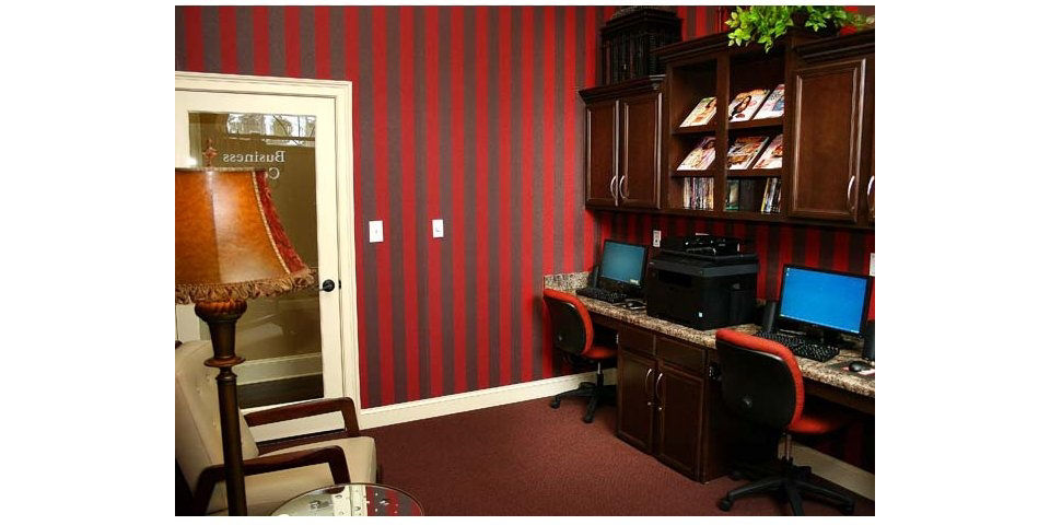 Clubhouse featuring luxurious interior and modern decor at Villas at Loganville luxury apartments