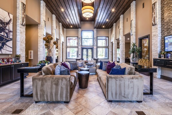 clubhouse/lobby at Artisan at Brightleaf Apartments