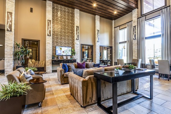 clubhouse/lobby at Artisan at Brightleaf Apartments
