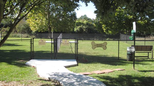 dog park at Gates at Citiplace Apartments
