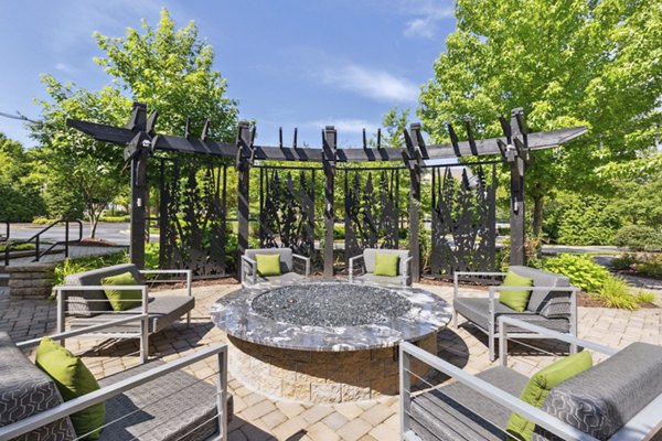 fire pit at Verde Vista Apartments