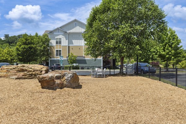 Spacious dog park at Verde Vista Apartments offering open play areas for pets