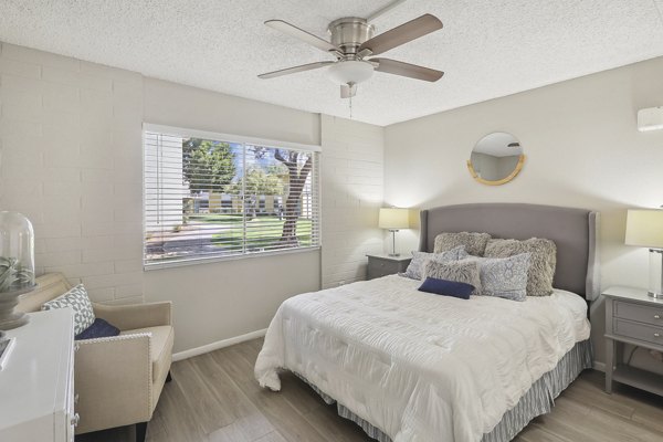 bedroom at Westmount at Downtown Tempe Apartments