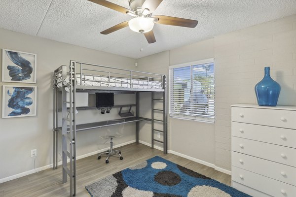 bedroom at Westmount at Downtown Tempe Apartments