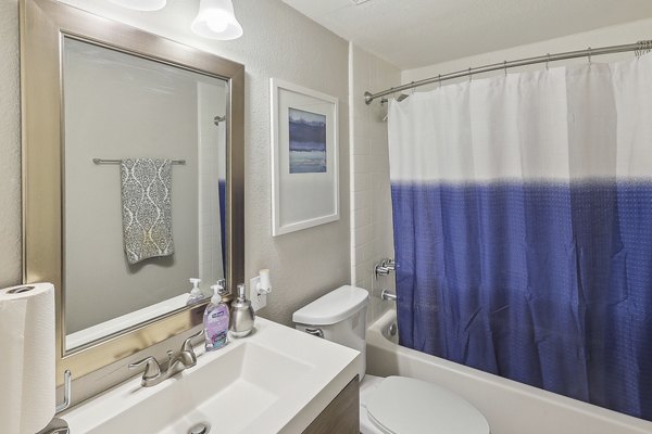 bathroom at Westmount at Downtown Tempe Apartments