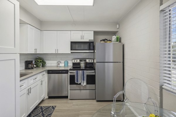 kitchen at Highpoint Club Apartments